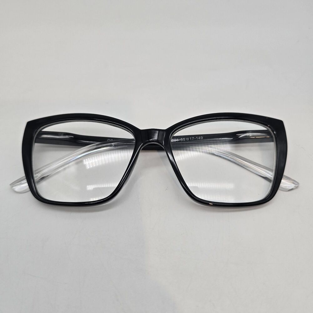 Oranzi OZ01 Eyeglass Frames 55-17-149 Black Cat Eye Women’s Glasses FRAMES ONLY!